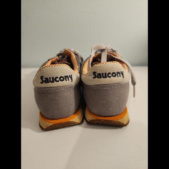 Saucony Jazz LowVegan Charcoal Orange - Picture 2 of 6
